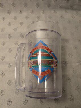 Vintage Disney's Beach Club Resort Plastic Mug